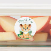 Perfekter Dank für Ihre kleine Löwe Etiketten (Befestigt)