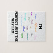 Perfekter Diversityhomosexueller Geek-heidnische Puzzle (Horizontal)