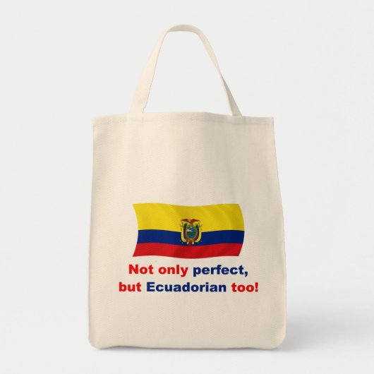 Perfekter Ecuadorian Tragetasche (Vorne)