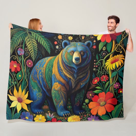 Perfekter Feenbär-Tier Fleecedecke (Beispiel)
