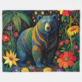 Perfekter Feenbär-Tier Fleecedecke (Vorderseite (Horizontal))