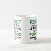 Perfekter Food Funny Mug oder Travel Mug Kaffeetasse (Mittel)