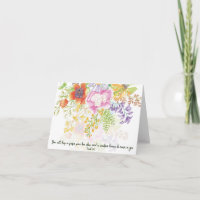 Perfekter Frieden Feder Aquarellblumen