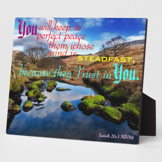 Perfekter Friedensplatz. Fotoplatte (Seite)