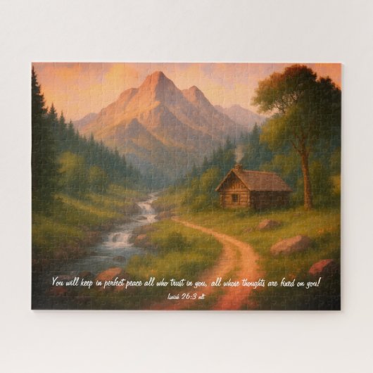 Perfekter Friedensvers Puzzle (Horizontal)
