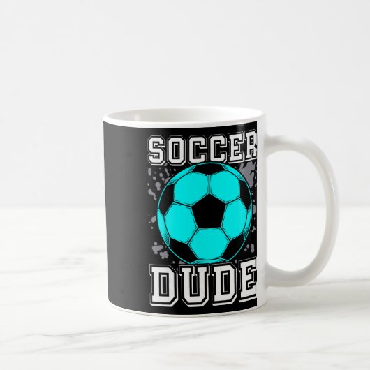 Perfekter Fußball-Typ Merchandise Kaffeetasse (Rechts)
