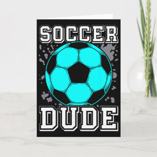 Perfekter Fußball-Typ Merchandise Karte