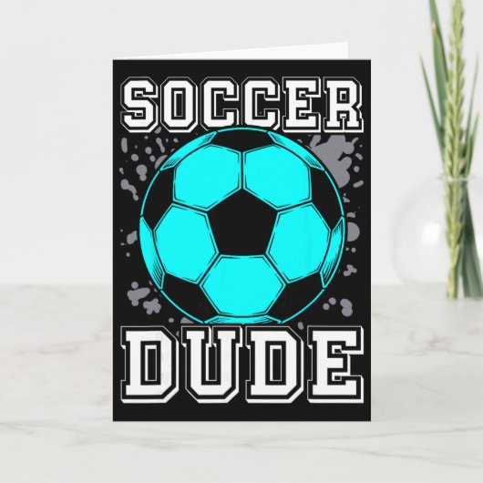 Perfekter Fußball-Typ Merchandise Karte (Vorderseite)
