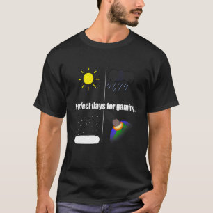 Perfekter Gaming-Tag T-Shirt