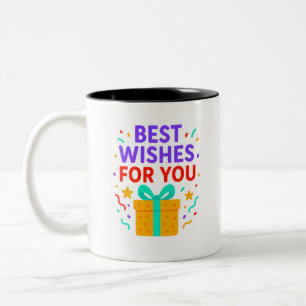 Perfekter Geschenkgegenstand für Geburtstag, Party Zweifarbige Tasse