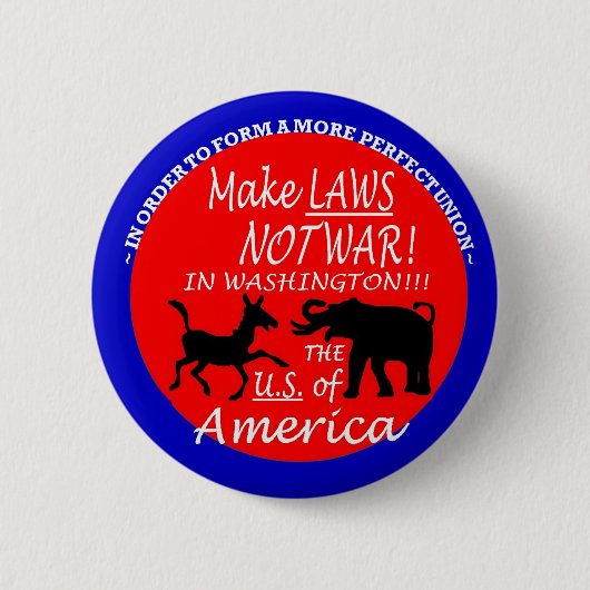 Perfekter Gewerkschafts-Knopf 5 Button (Vorderseite)