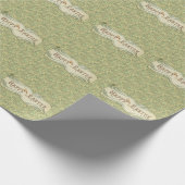 Perfekter glücklicher Ostern Vintag Geschenkpapier (Ecke)