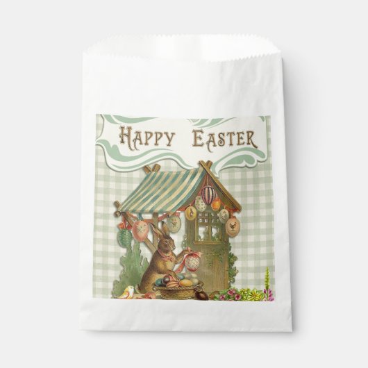 Perfekter glücklicher Ostern Vintag Geschenktütchen (Vorderseite)