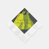 Perfekter Glückwunsch Serviette (Ecke)