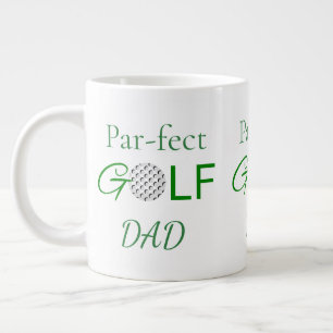 Perfekter Golf-Vater Lustiges Golf-Geschenk zum Va Jumbo-Tasse