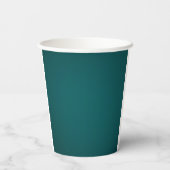 Perfekter grüner Papiertasse Pappbecher (Rückseite)