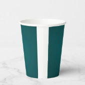 Perfekter grüner Papiertasse Pappbecher (Rechts)