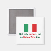 Perfekter italienischer Twin Magnet (Vorderseite/Rückseite)