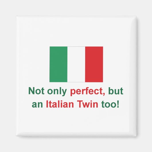 Perfekter italienischer Twin Magnet (Vorne)