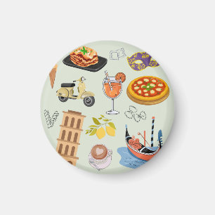 Perfekter Italienurlaub Magnet