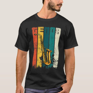 Perfekter Jazz Tenor Saxophone Cool Sax Musician G T-Shirt