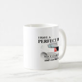 Perfekter Körper im Trunk Funny Mug Spaß Kaffeetasse (VorderseiteRechts)