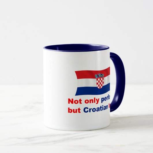 Perfekter Kroate Tasse (VorderseiteRechts)