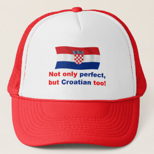 Perfekter Kroate Truckerkappe