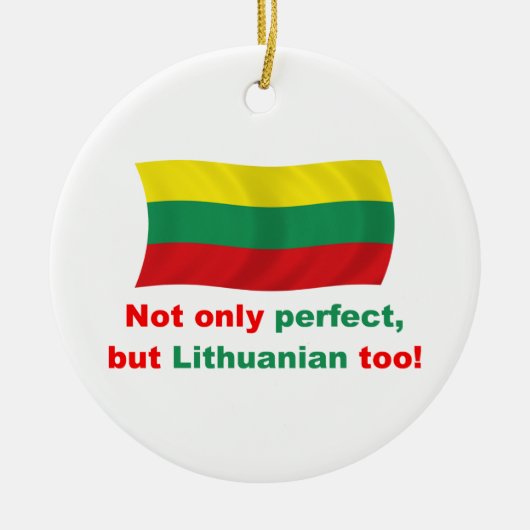 Perfekter Litauer Keramikornament (Vorne)