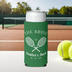 Perfekter Match Letzter Swing Tennis Junggesellinn Selters Dosenkühler