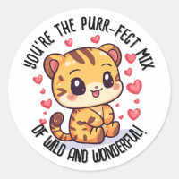 Perfekter Mix aus wilden Liger-Valentinstag
