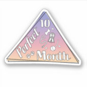 Perfekter Monatsaufkleber - Oktober Aufkleber (Vorderseite)