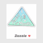 Perfekter Month Sticker - Januar (Blatt)