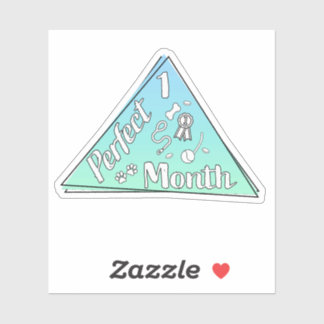 Perfekter Month Sticker - Januar