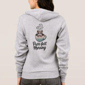 Perfekter Morgen Hoodie (Rückseite)