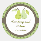 Perfekter Pair-Gefälligkeitsaufkleber Runder Aufkleber (Vorderseite)