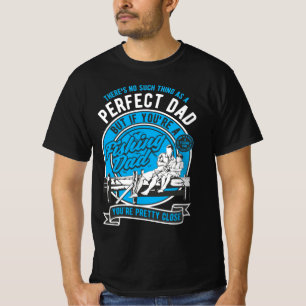 Perfekter Papa ist der Fischervater T-Shirt