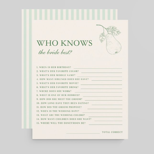 Perfekter Pear Pair, der das beste Spiel der Braut (Von Creator hochgeladen)