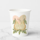 Perfekter Pear Paper Cup Pappbecher (Vorderseite)