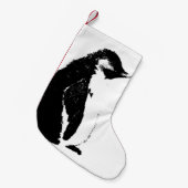 Perfekter Penguin-WeihnachtsStrumpf Kleiner Weihnachtsstrumpf (Vorderansicht (hängend))