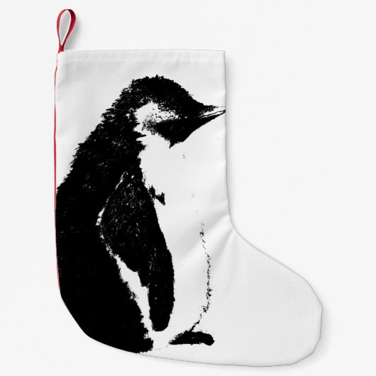 Perfekter Penguin-WeihnachtsStrumpf Kleiner Weihnachtsstrumpf (Vorderseite)