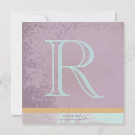 Perfekter Pflaumendorschkäfig Save the Date (Rückseite)