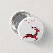 Perfekter, Phantastischer Weihnachtsmann Button (Vorne & Hinten)