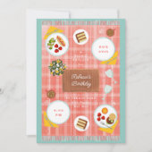 Perfekter Picnic Frühjahr Sommer Geburtstag Einladung (Vorderseite)