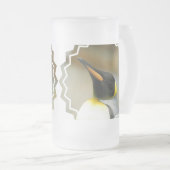 Perfekter Pinguin Mattglas Bierglas (VorderseiteRechts)