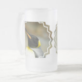 Perfekter Pinguin Mattglas Bierglas (Vorderseite Links)