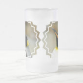 Perfekter Pinguin Mattglas Bierglas (Mittel)