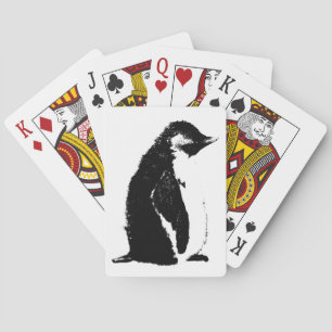 Perfekter Pinguin-Spielkarten Spielkarten