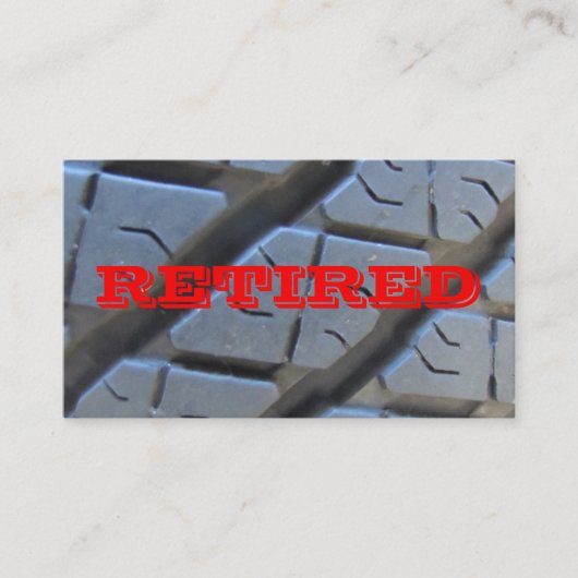 Perfekter Rentenkarte Telefonnummerkarte (Vorderseite)