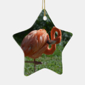 Perfekter rosa Flamingo Keramikornament (Rechts)